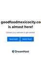 Mobile Screenshot of goodfoodmexicocity.com
